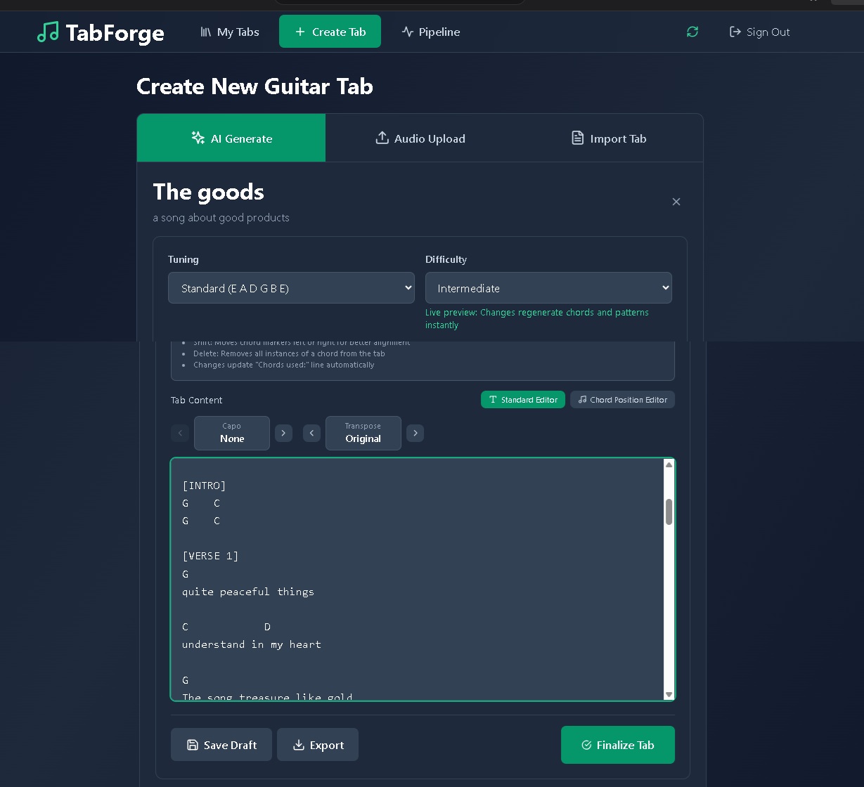 TabForge